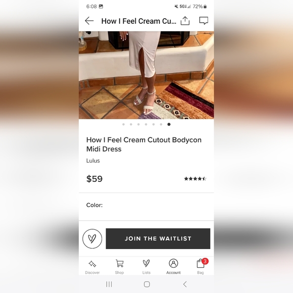 LULU'S Bodycon Party Dress - Picture 7 of 8